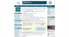 Desktop Screenshot of adwokat.com