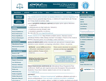 Tablet Screenshot of adwokat.com